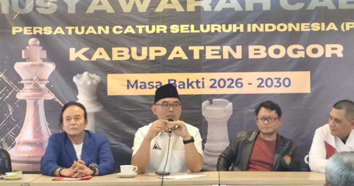 Ajat Rochmat Jatnika Kembali Pimpin Percasi Kabupaten Bogor Periode 2026-2030