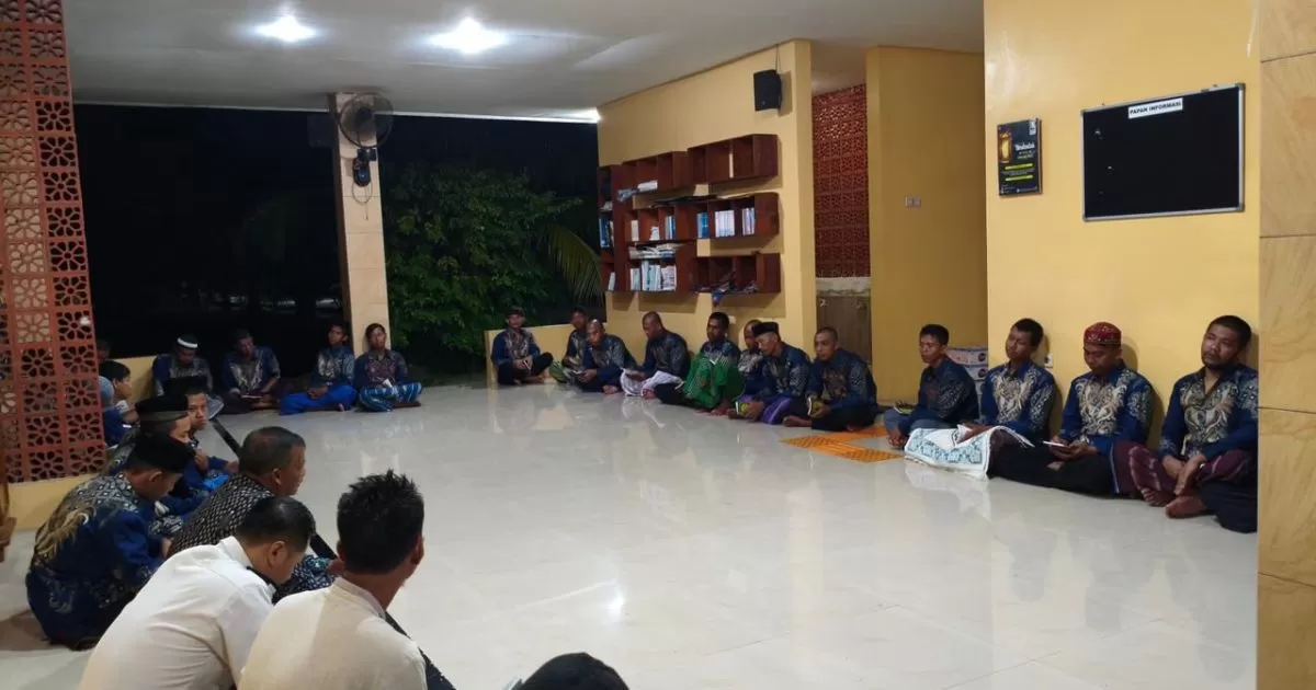 Malam Jumat Penuh Khidmat, Warga Binaan Lapas Terbuka Kendal Gelar Yasin dan Tahlil Rutin