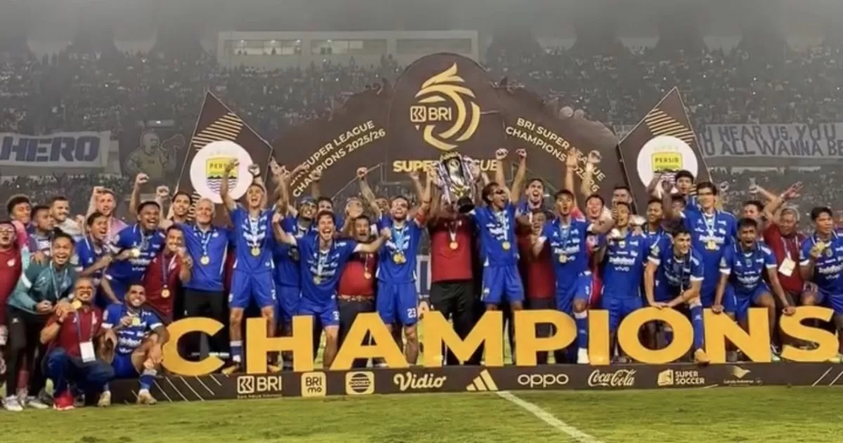 Persib Bandung Juara Super League 2025-2026 Usai Tahan Imbang Persijap 0-0