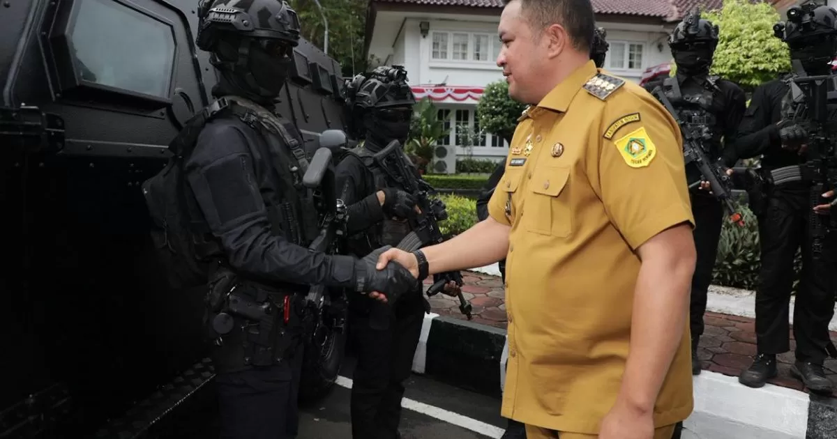 Kopassus Unjuk Kesiapsiagaan di Bogor, Rudy Susmanto Beri Dukungan