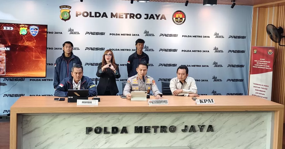 Live Streaming Bermuatan Pornografi Dibongkar Ditressiber Polda Metro Jaya, Seorang Pria Diamankan