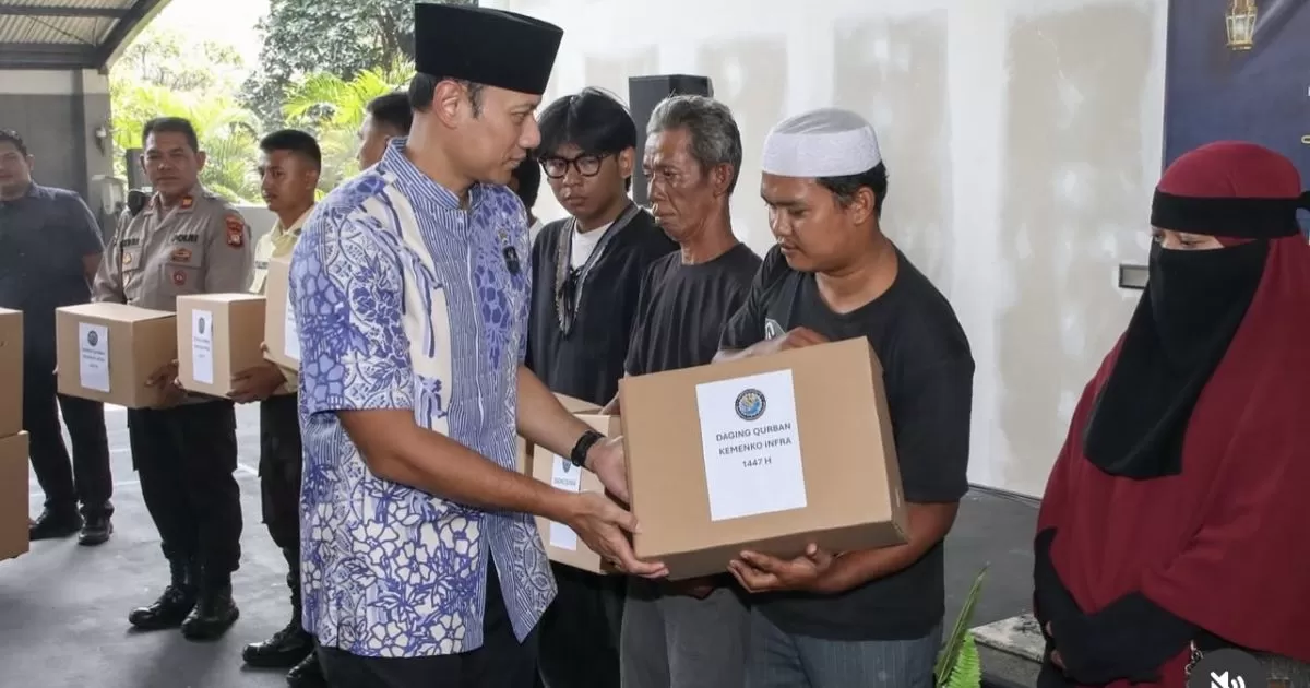 AHY Ajak Perkuat Solidaritas dan Kepedulian Sosial di Momentum Idul adha 1447 H