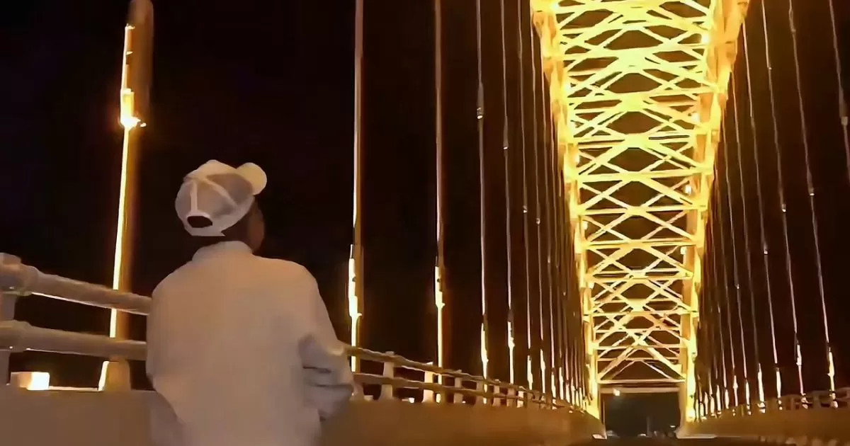 Dedi Mulyadi Resmikan Jembatan Jaya Perkasa Pangandaran, Jadi Ikon Wisata Baru di Malam Hari