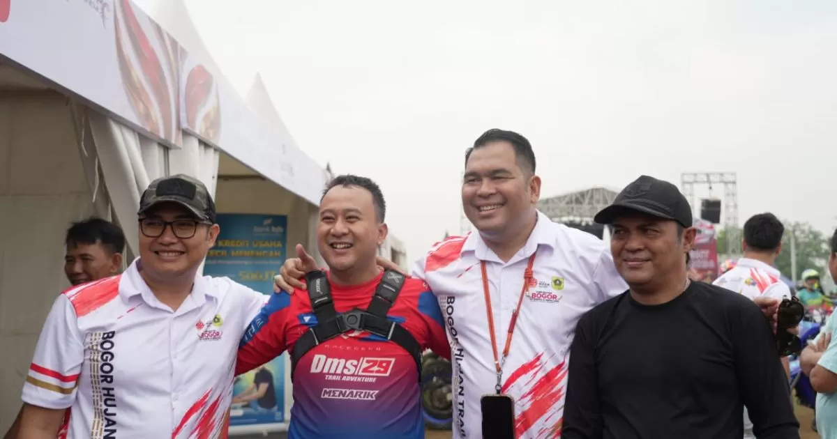 Ketua DPRD Kabupaten Bogor Buka Bogor Hujan Trail Adventure II, Jadi Ajang Promosi Wisata Alam HJB ke-544