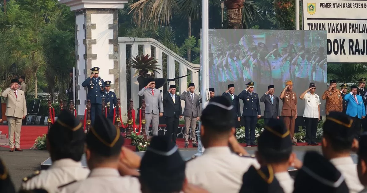 Lapas Cibinong Ikuti Upacara Hari Lahir Pancasila 2026 di TMP Pondok Rajeg, Perkuat Semangat Kebangsaan