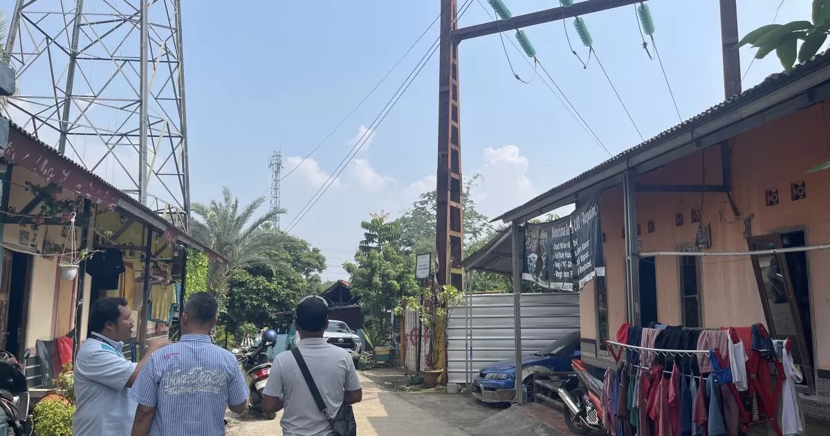 Warga Resah Tower Listrik Tak Aktif dan Korosif di Gunung Putri, UPT dan ULTG Bogor Turun Tangan