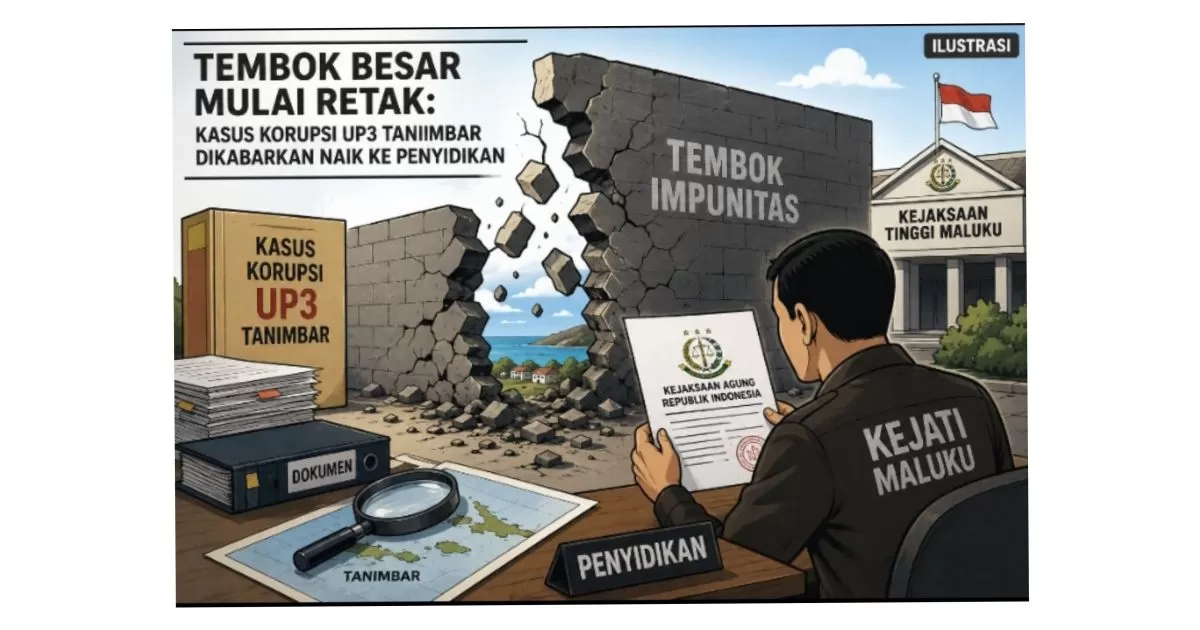 Tembok Besar Mulai Retak: Kasus Korupsi UP3 Tanimbar Dikabarkan Naik ke Penyidikan ​