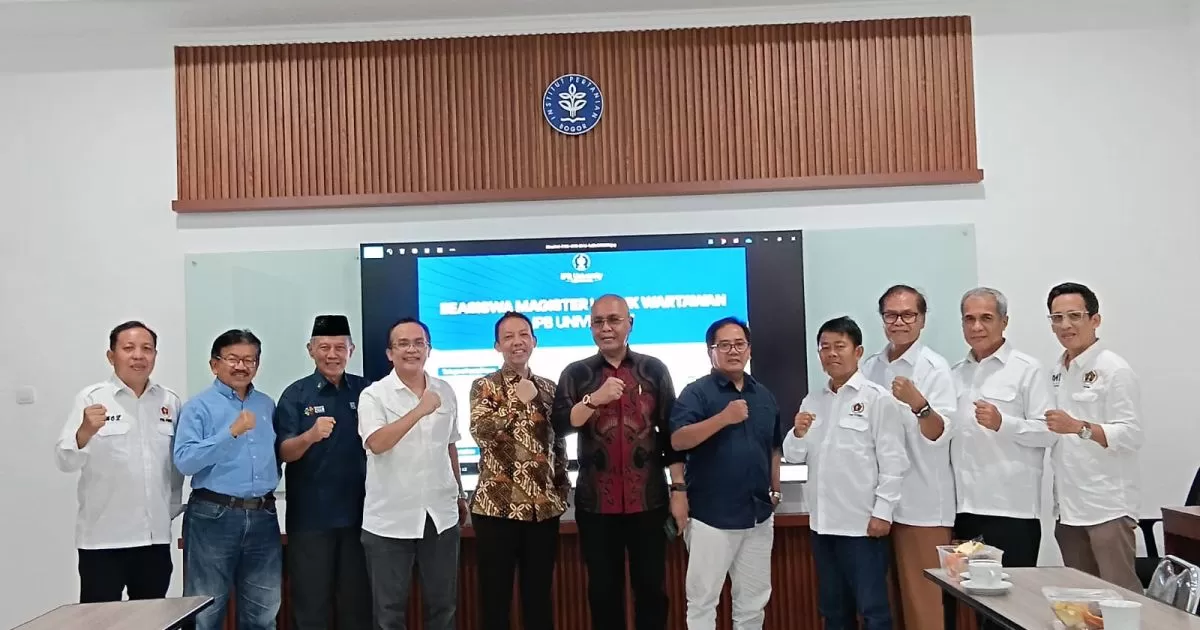 PWI Pusat dan IPB University Bahas Program Beasiswa S2 untuk Wartawan, Perkuat Kompetensi Insan Pers