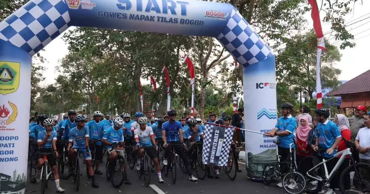 Ratusan Goweser Ikuti Napak Tilas Bogor, Semarakkan Hari Jadi Bogor ke-544