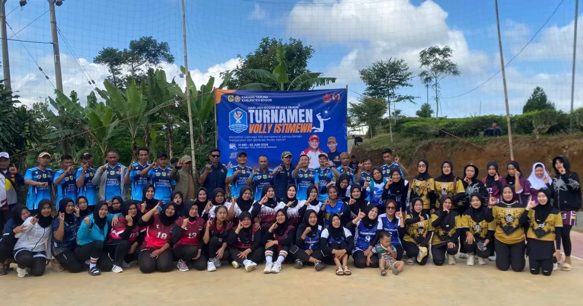 Turnamen Voli Istimewa Karang Taruna Meriahkan HJB ke-544, Promosikan Sport Tourism Malasari