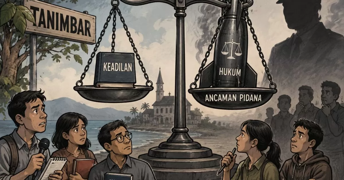 Menghirup Ketakutan di Tanimbar: Ketika Hukum Berubah Menjadi Senjata Membungkam Kritik