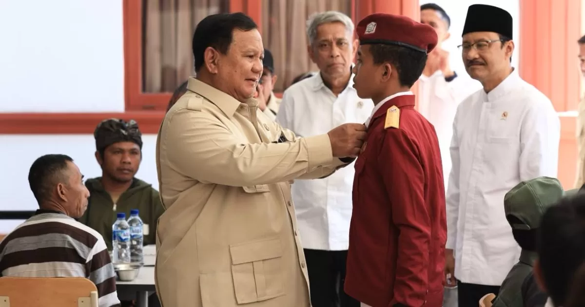 Prabowo Tinjau Sekolah Rakyat di Tabanan Bali, Pastikan Anak Rentan Putus Sekolah Dapat Akses Pendidikan