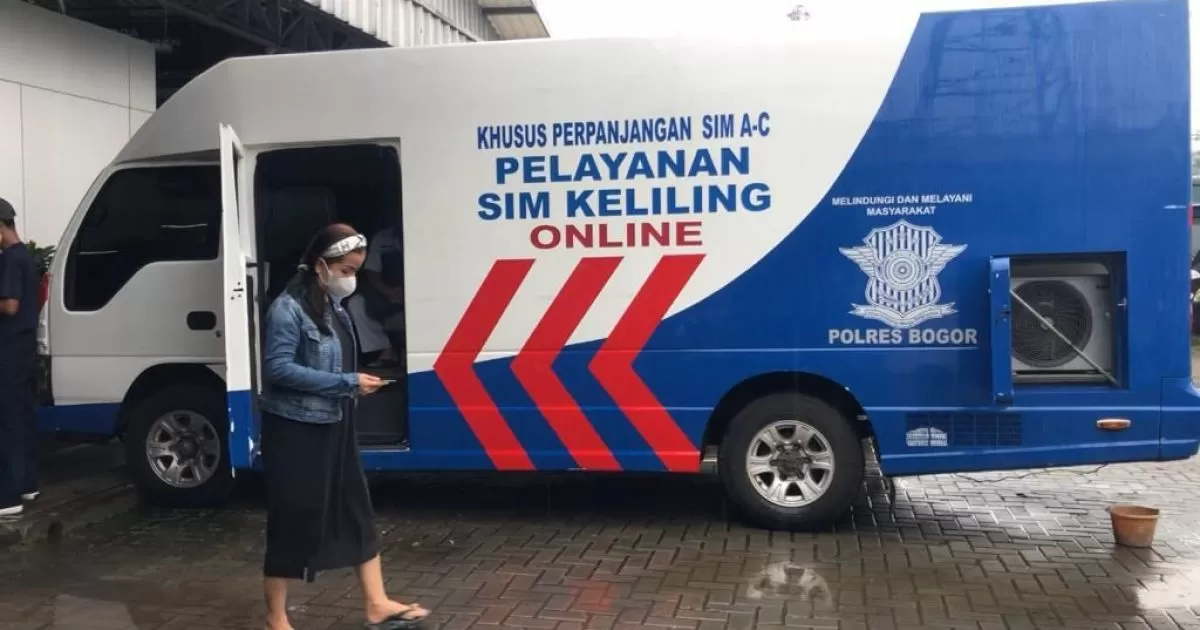 SIM Keliling Polres Bogor Hadir di Mall CTC Cileungsi Hari Ini