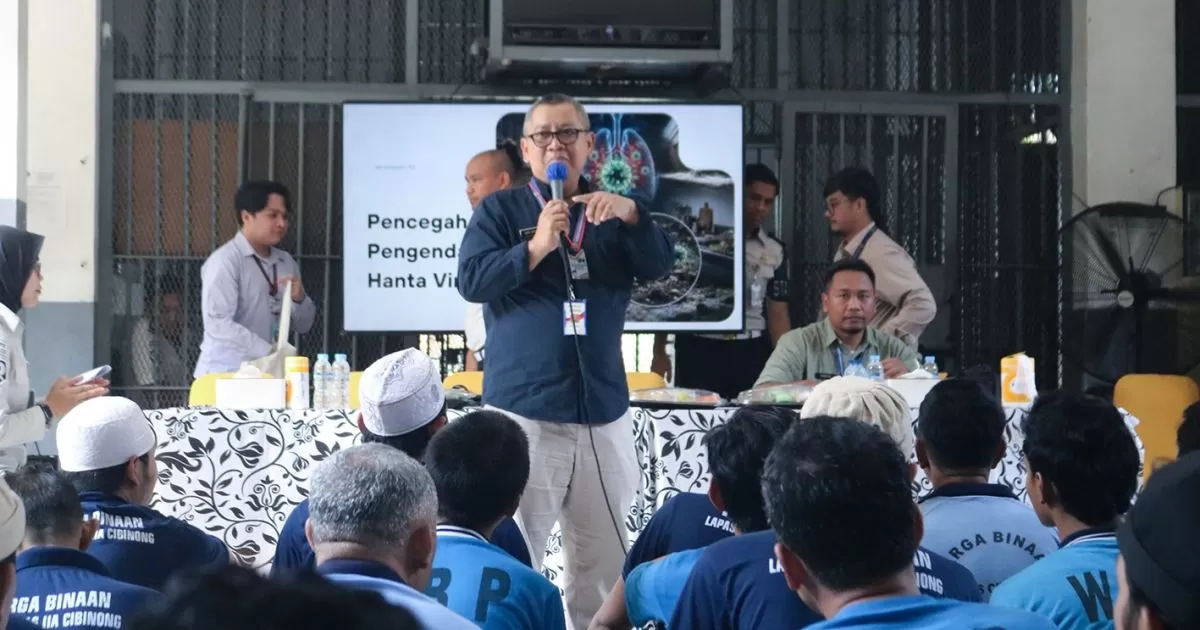 Lapas Cibinong Gandeng Dinkes Bogor Edukasi Pencegahan Hantavirus bagi Warga Binaan