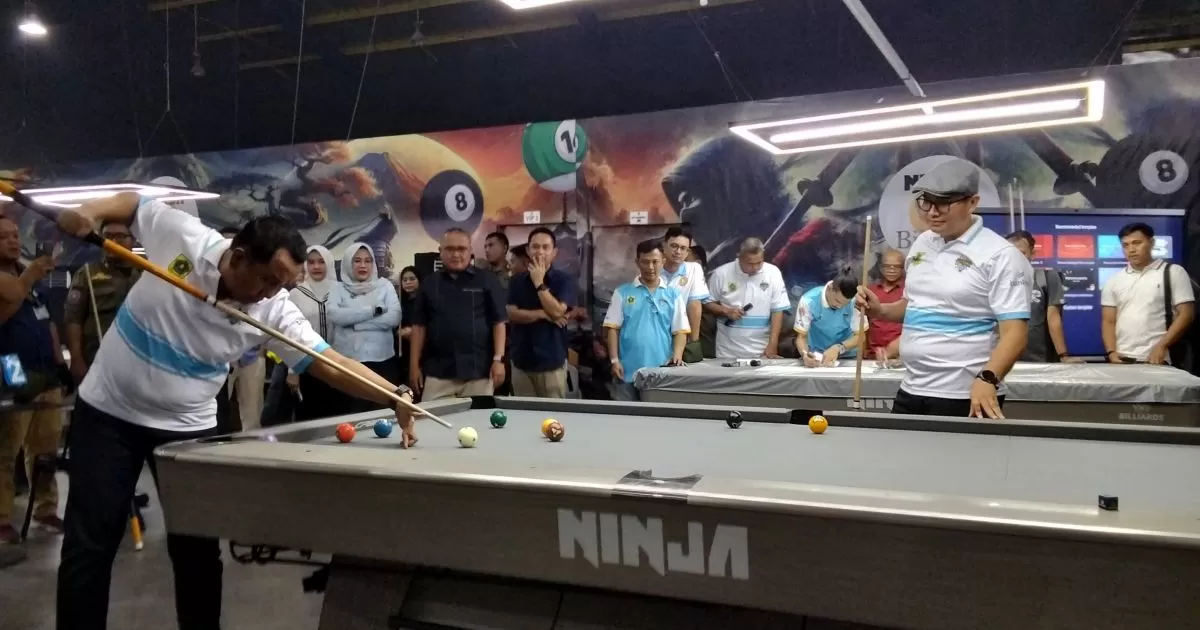 Turnamen Biliar Bupati Cup 2026 Meriah, 200 ASN dan Pegawai Pemkab Bogor Saling Sodok di Hari Jadi Bogor ke-544