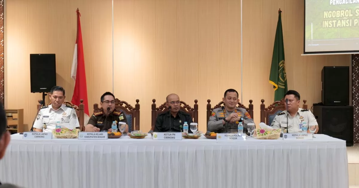 Lapas Kelas IIA Cibinong Perkuat Sinergi Aparat Penegak Hukum, Dukung Transformasi Digital Sistem Peradilan