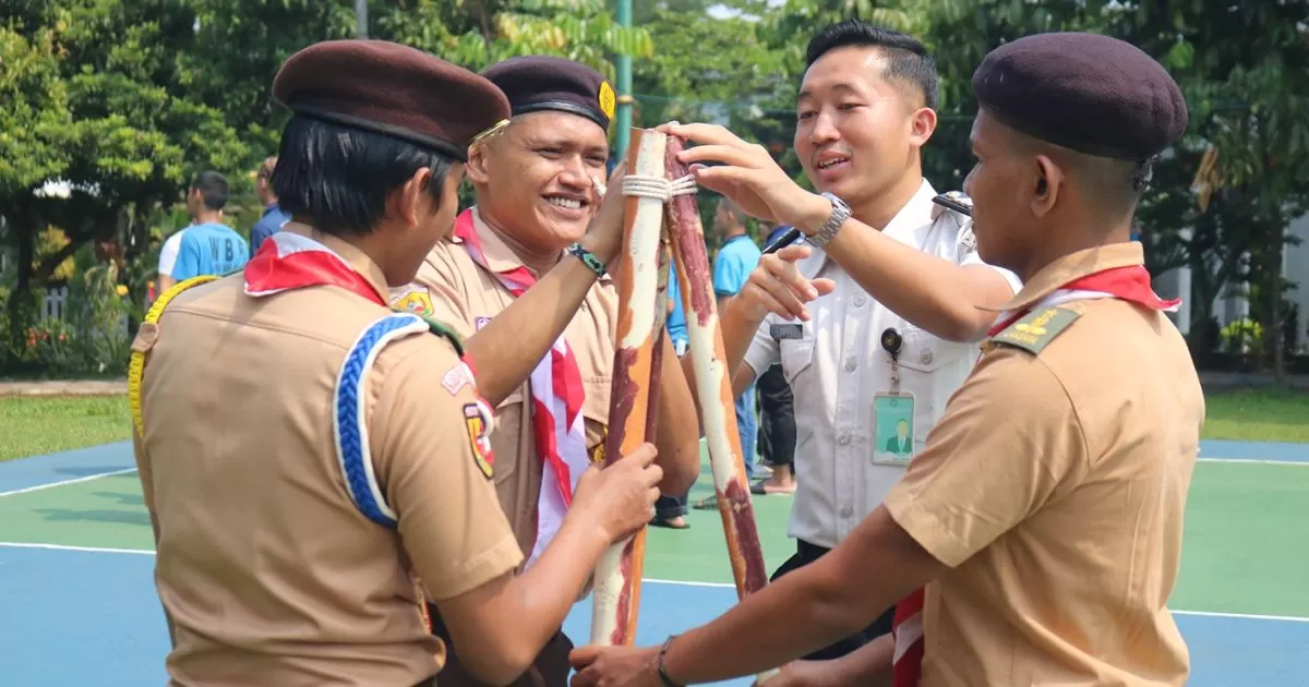 Warga Binaan Lapas Cibinong Ikuti Latihan Kepramukaan, Perkuat Disiplin dan Jiwa Kepemimpinan