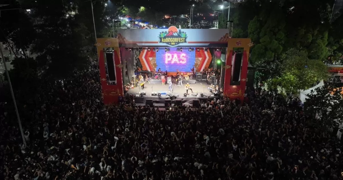 35 Ribu Warga Padati Malam Puncak Kabogorfest 2026, Pakansari Bergemuruh