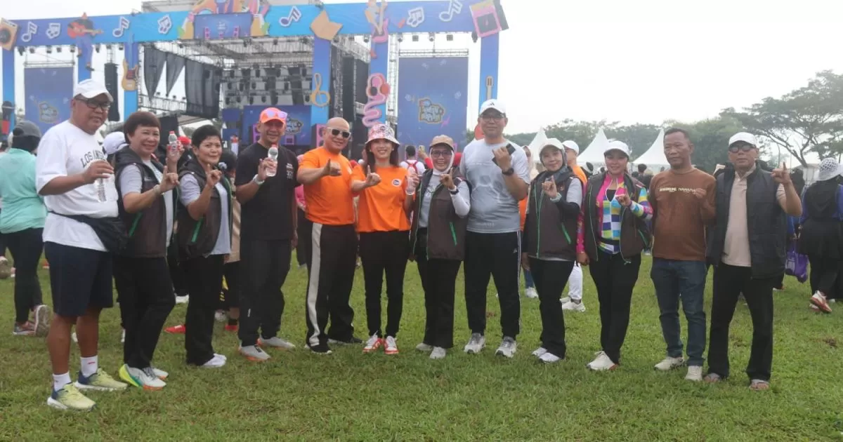 10 Ribu Warga Meriahkan Jalan Sehat HJB ke-544 di Pakansari