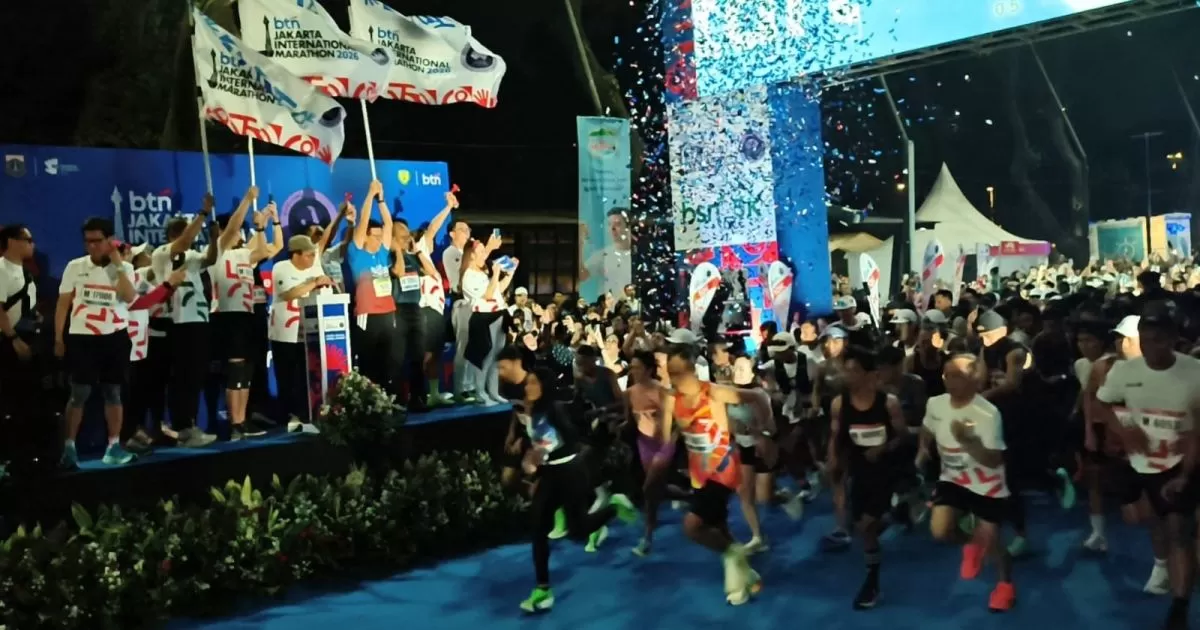 45 Ribu Pelari Ramaikan JAKIM 2026, Pemerintah Dorong Sport Tourism Jadi Mesin Ekonomi Baru