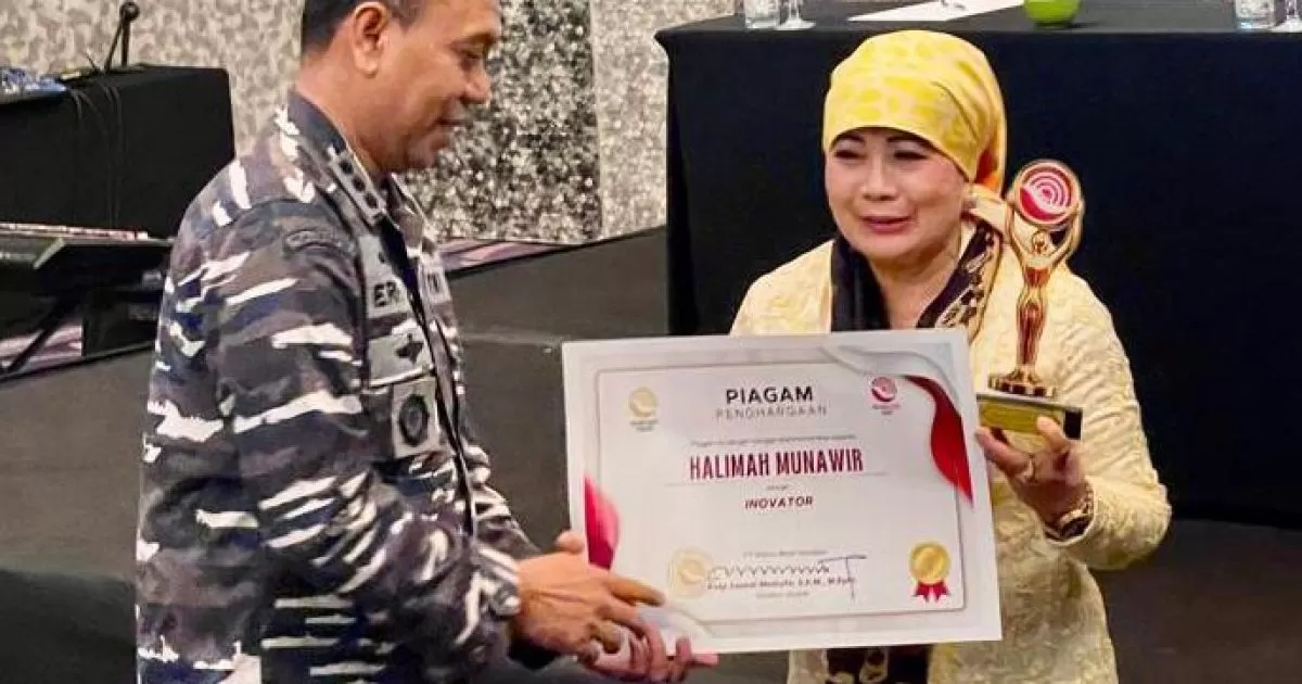 Halimah Munawir Raih Penghargaan Inovator di HUT PT Majmu Musti Sundaya 2026
