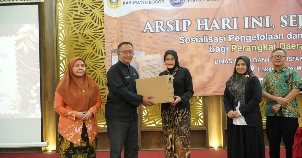 Pemkab Bogor Gelar Sosialisasi Arsip Statis, Perkuat Pelestarian Sejarah dan Memori Kolektif Daerah