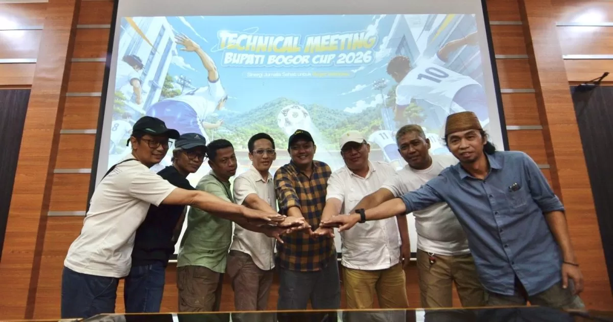 Mini Soccer Bupati Bogor Cup 2026 Jadi Ajang Pererat Kekompakan Jurnalis Kota dan Kabupaten Bogor