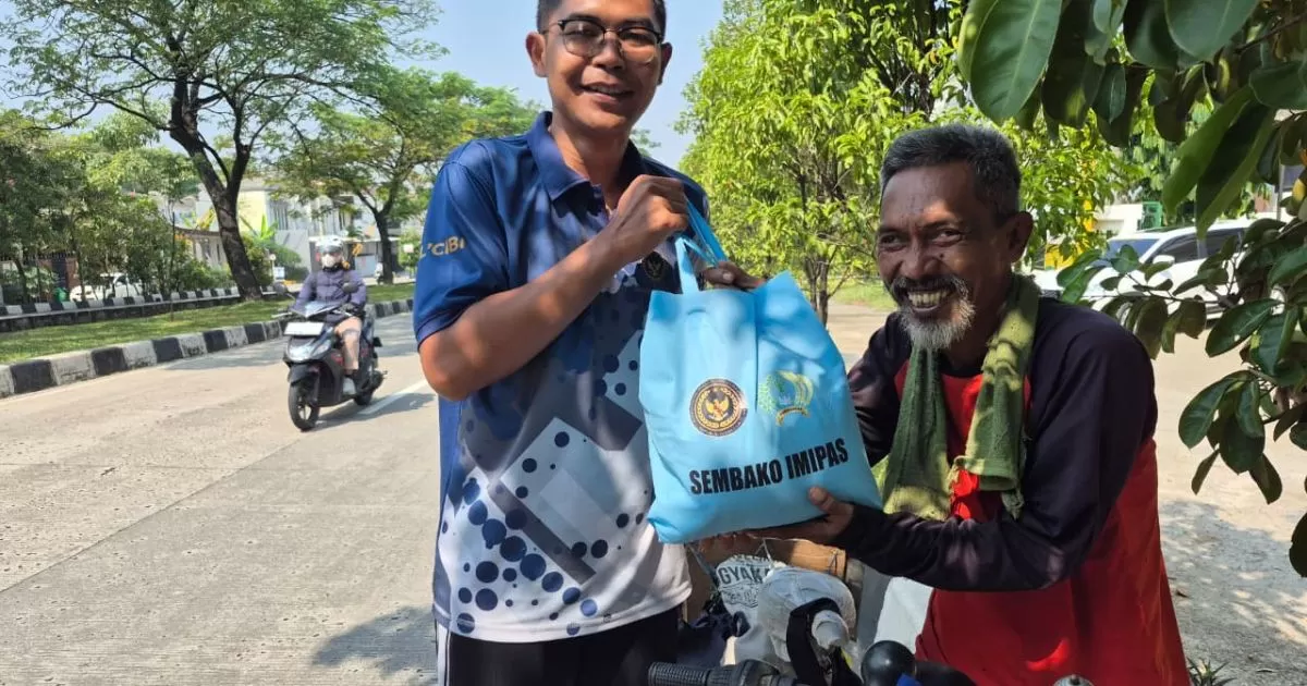 Lapas Cibinong Salurkan Paket Sembako Lewat Program Jumat Berkah, Wujud Kepedulian Sosial untuk Masyarakat