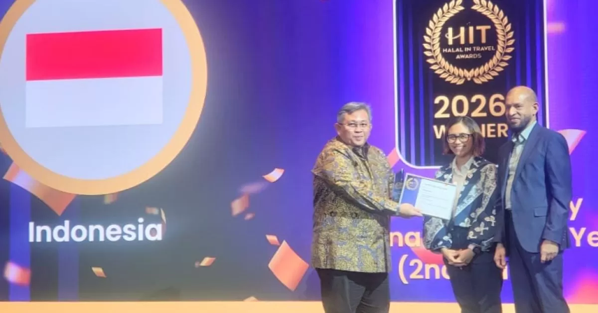 Indonesia Raih Peringkat Kedua Destinasi Wisata Ramah Muslim Dunia pada GMTI Awards 2026