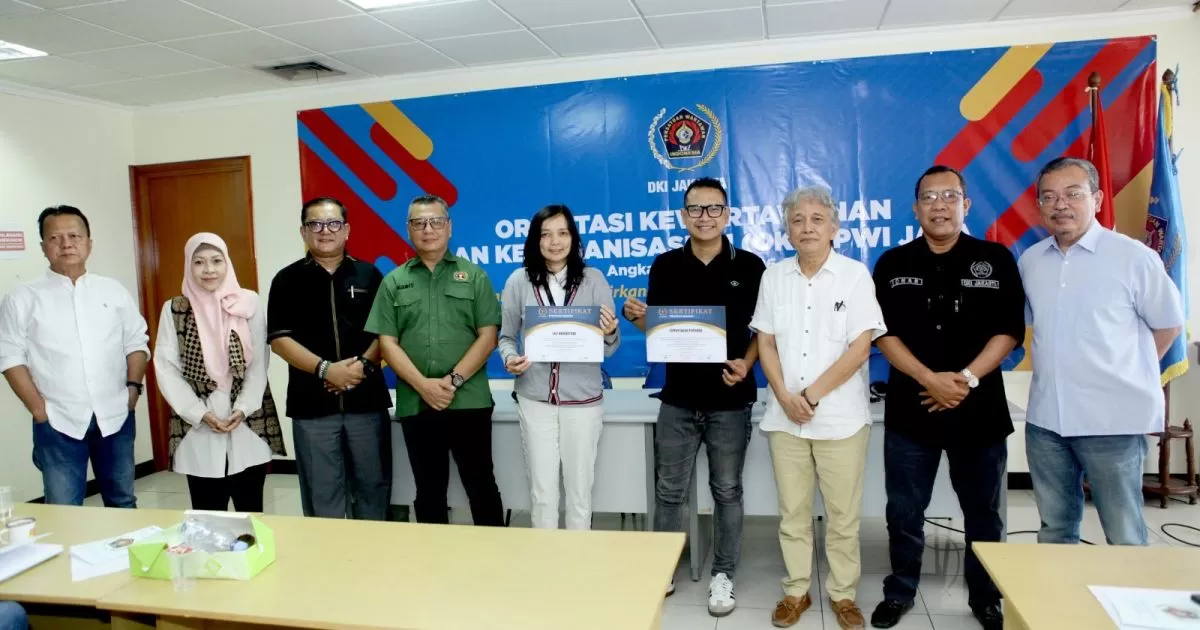 OKK PWI Jaya Angkatan ke-24 Sukses Digelar, 39 Wartawan Perkuat Kompetensi dan Keorganisasian
