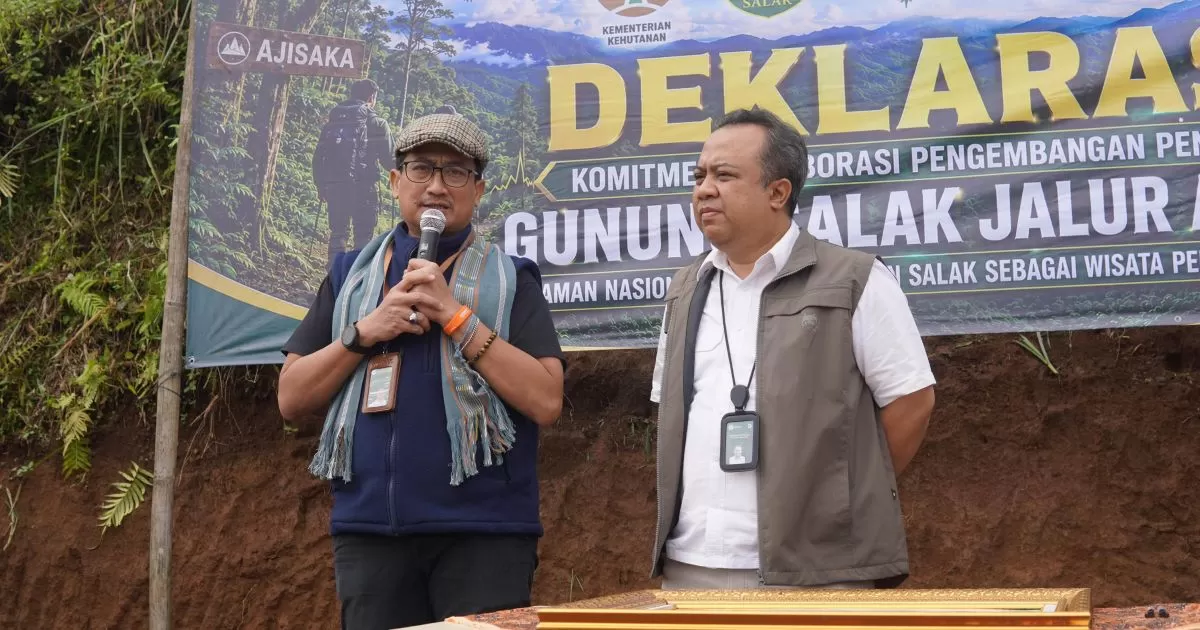 Jalur Ajisaka Gunung Salak Disiapkan Jadi Pendakian Standar Nasional