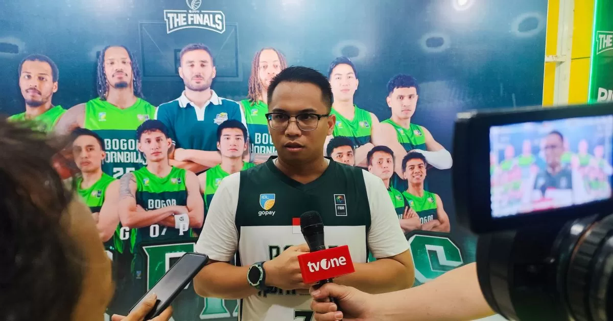 Ketua KONI Kabupaten Bogor Beri Dukungan Langsung Bogor Hornbills di Final IBL 2026