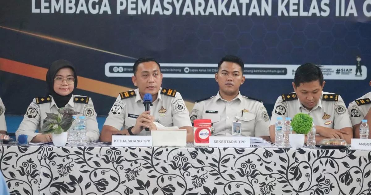 Lapas Cibinong Evaluasi Pembinaan Narapidana Melalui Sidang TPP