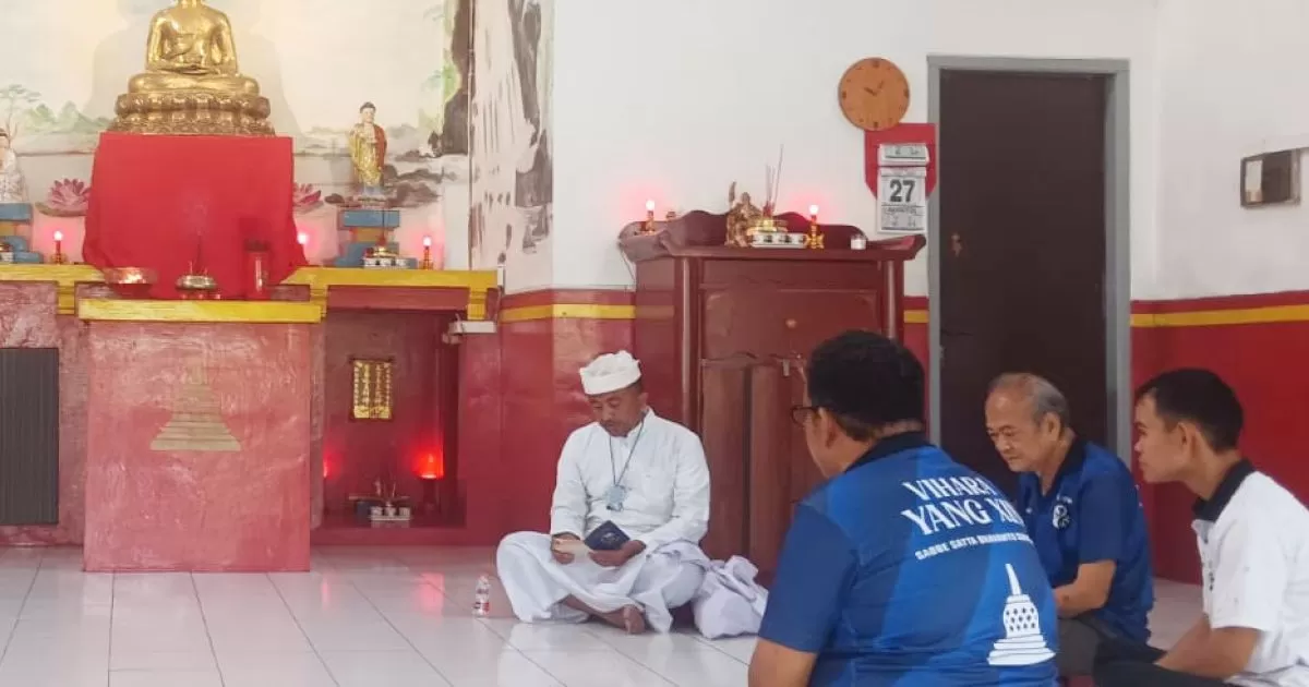 Lapas Cibinong Komitmen Penuhi Hak Beribadah Warga Binaan Beragama Buddha