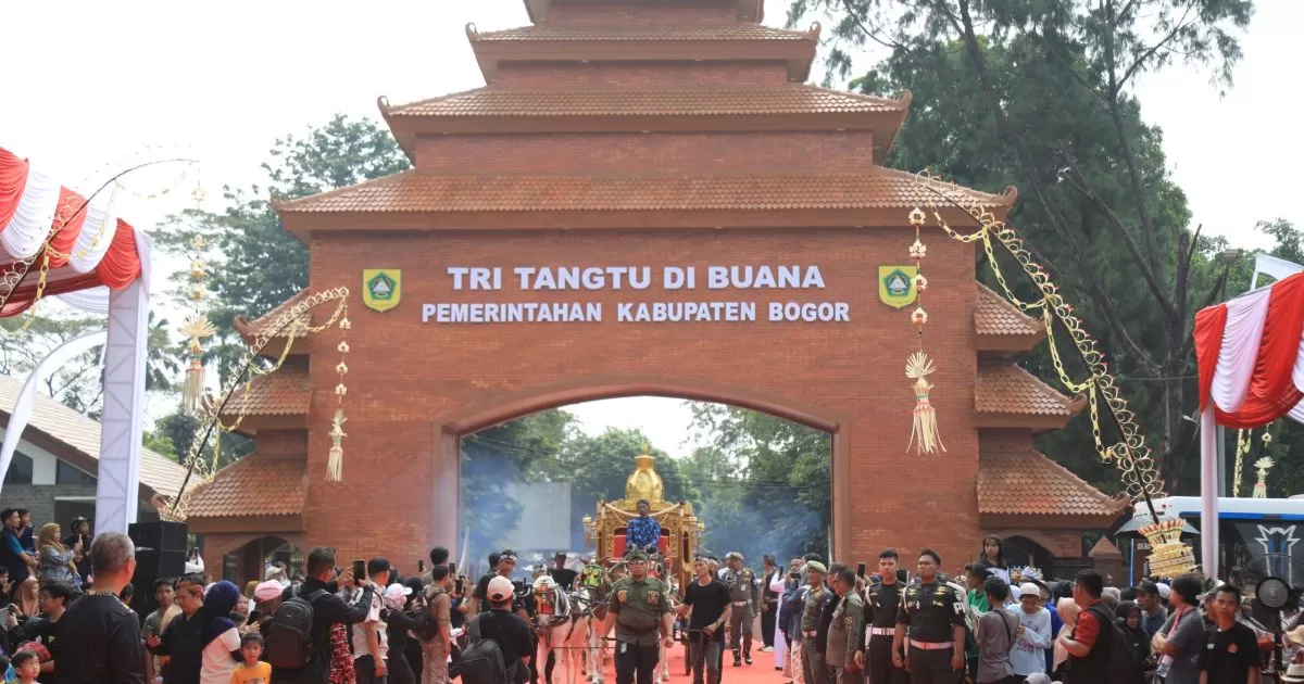 Helaran Budaya Mapag Pajajaran Anyar Meriah, Rudy Susmanto: Kekuatan Terbesar Kabupaten Bogor adalah Persatuan