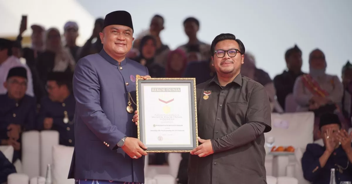 Pelestarian Budaya dan Inovasi Berbuah Dua Rekor MURI untuk Kabupaten Bogor