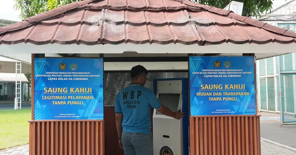 Cukup Scan Sidik Jari, Warga Binaan Lapas Cibinong Bisa Cek Remisi dan Masa Bebas
