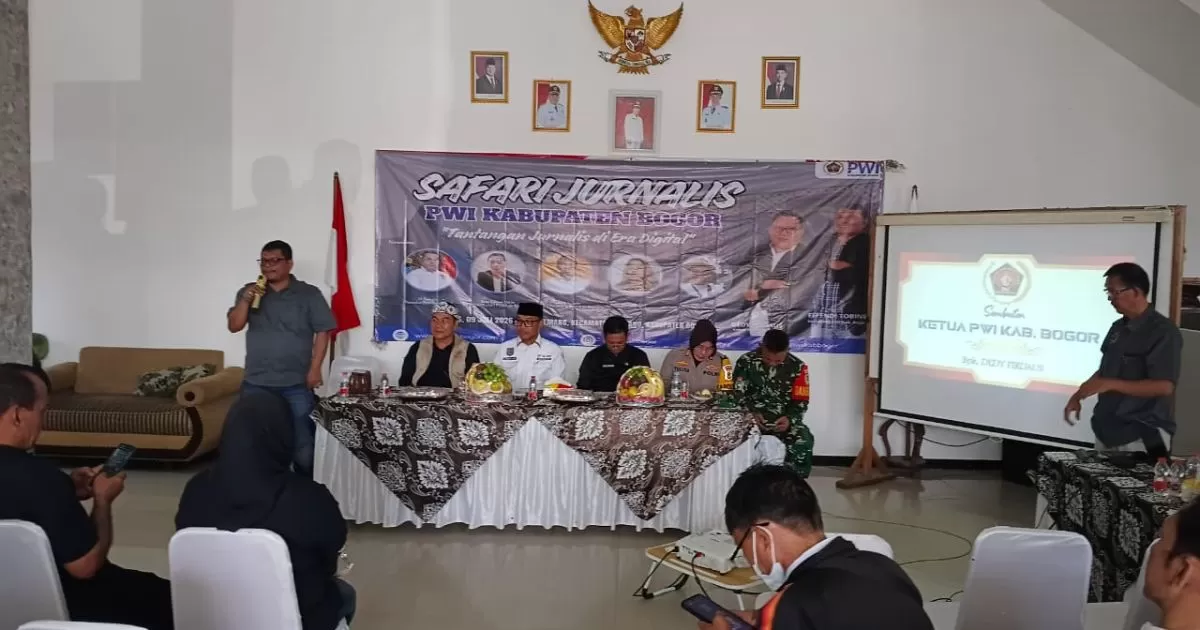 Safari Jurnalis PWI Kabupaten Bogor Sambangi Kemang, Perkuat Sinergi Pers dan Pemerintah Desa di Era Digital