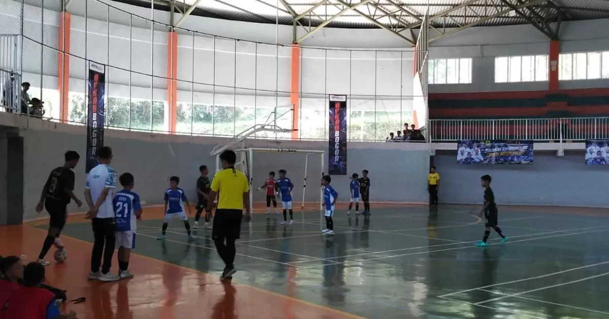 Liga Pendidikan 2026 Jadi Ajang Pembinaan Atlet Futsal Muda Kabupaten Bogor
