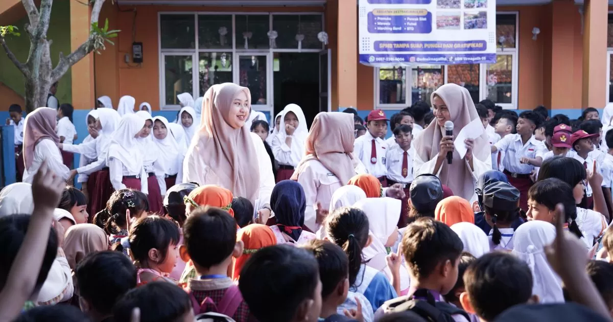 ASN Pemkab Bogor Manfaatkan WFA Antar Anak Hari Pertama Sekolah