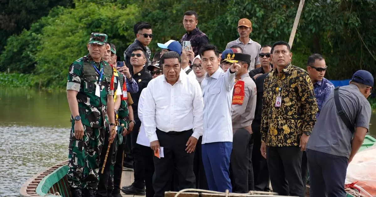 Wapres Gibran Tinjau Pembangunan Jembatan Way Bungur Rp96,8 Miliar di Lampung Timur
