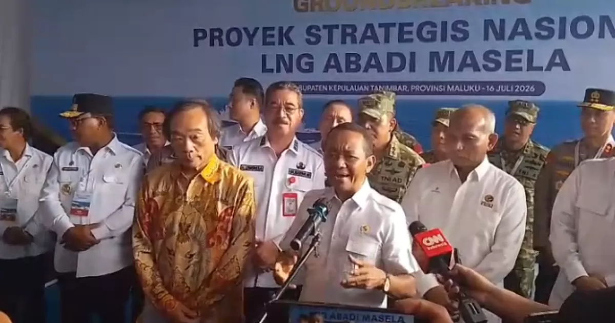 LNG Abadi Blok Masela Resmi Dibangun, Pemerintah Utamakan Kebutuhan Energi Nasional