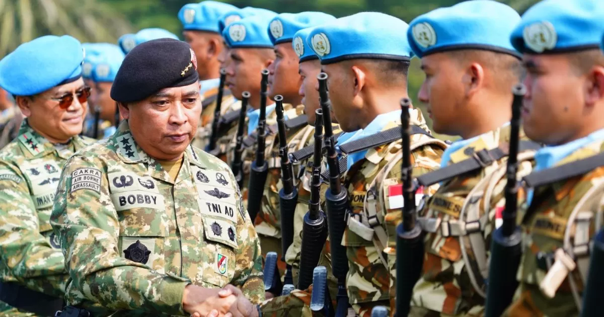Panglima TNI Berangkatkan Satgas Kizi Konga XX-W untuk Misi MONUSCO 2026
