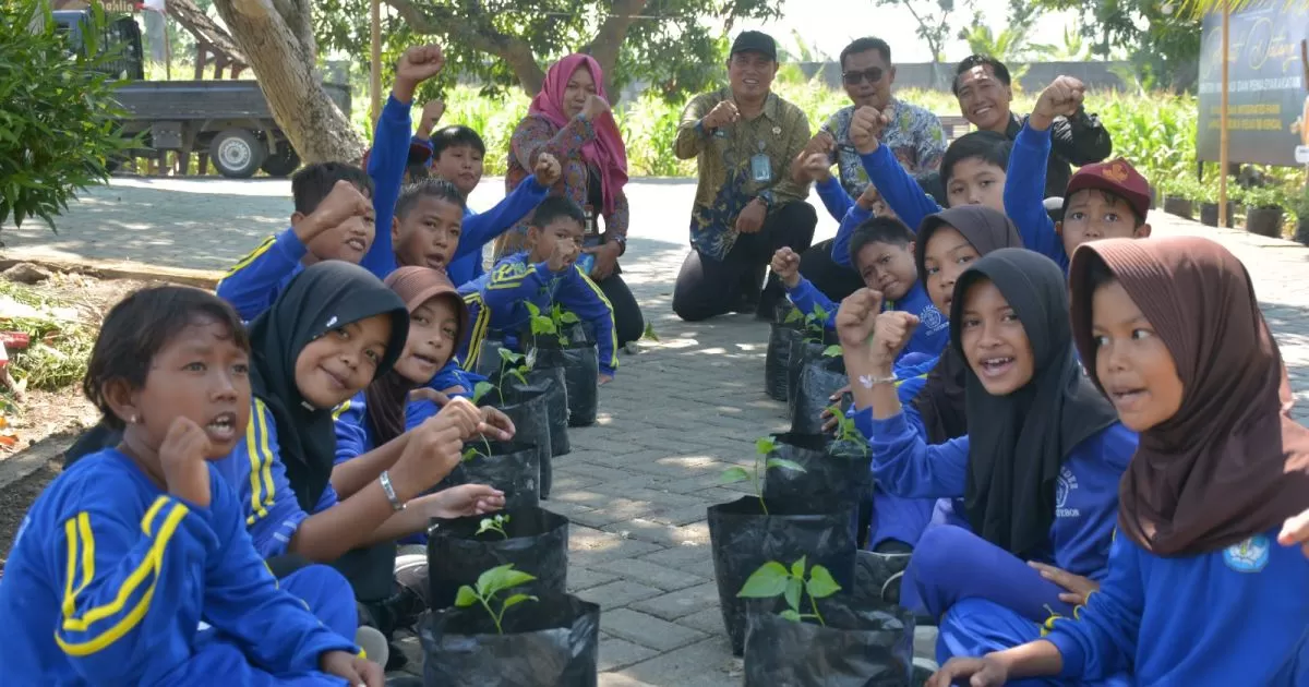 Lapas Terbuka Kendal Jadi Destinasi Edukasi, Siswa SD Belajar Pertanian dan Pemasyarakatan