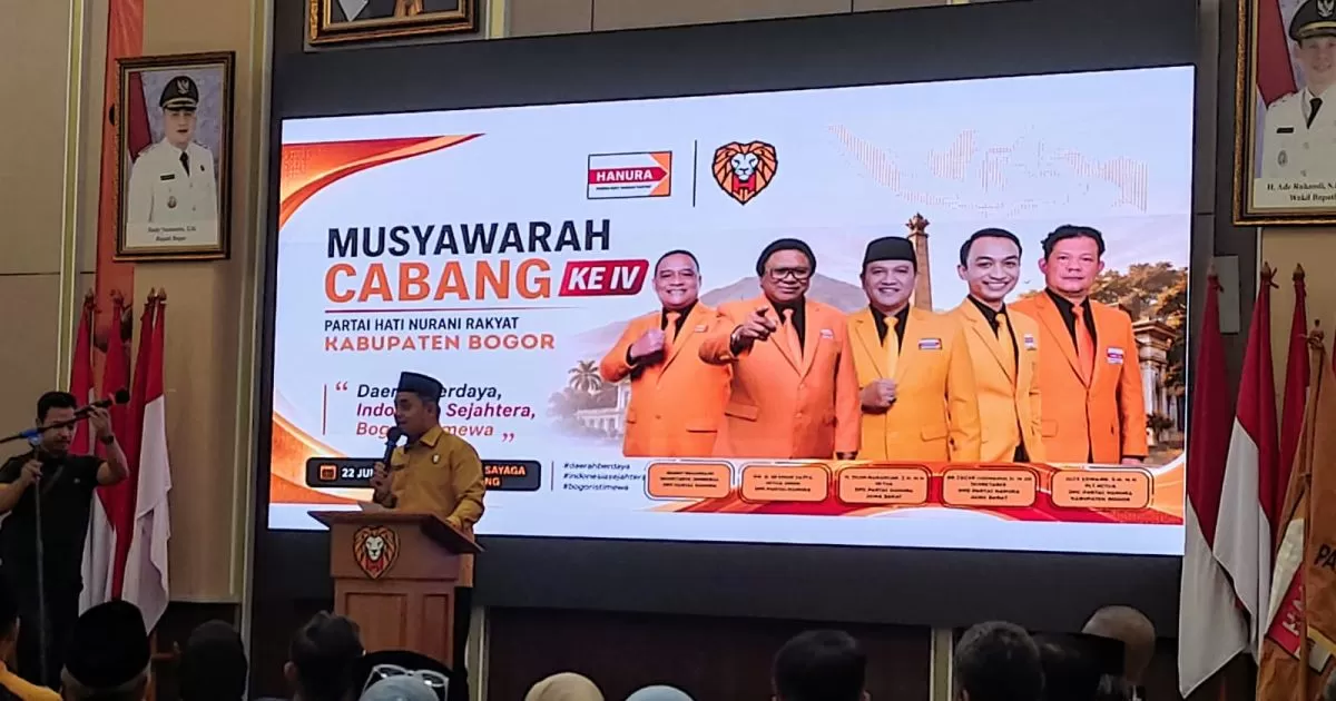 Daulat Harahap Resmi Pimpin Hanura Kabupaten Bogor, Target Rebut Kursi DPRD pada Pileg 2029