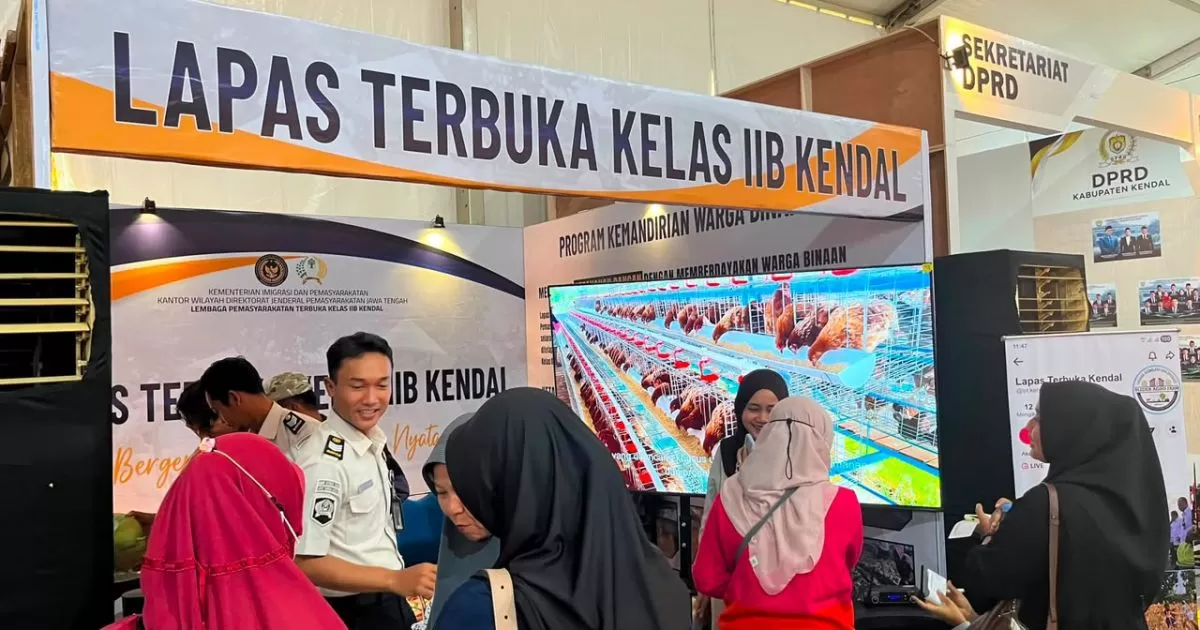Kendal Open Fair 2026, Produk Hasil Pembinaan Warga Binaan Lapas Terbuka Kendal Diminati Masyarakat