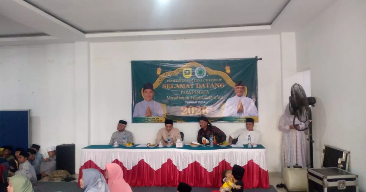 Gugun Wiguna: MTQ Jadi Wadah Mencetak Generasi Qur\'ani di Desa Citeureup