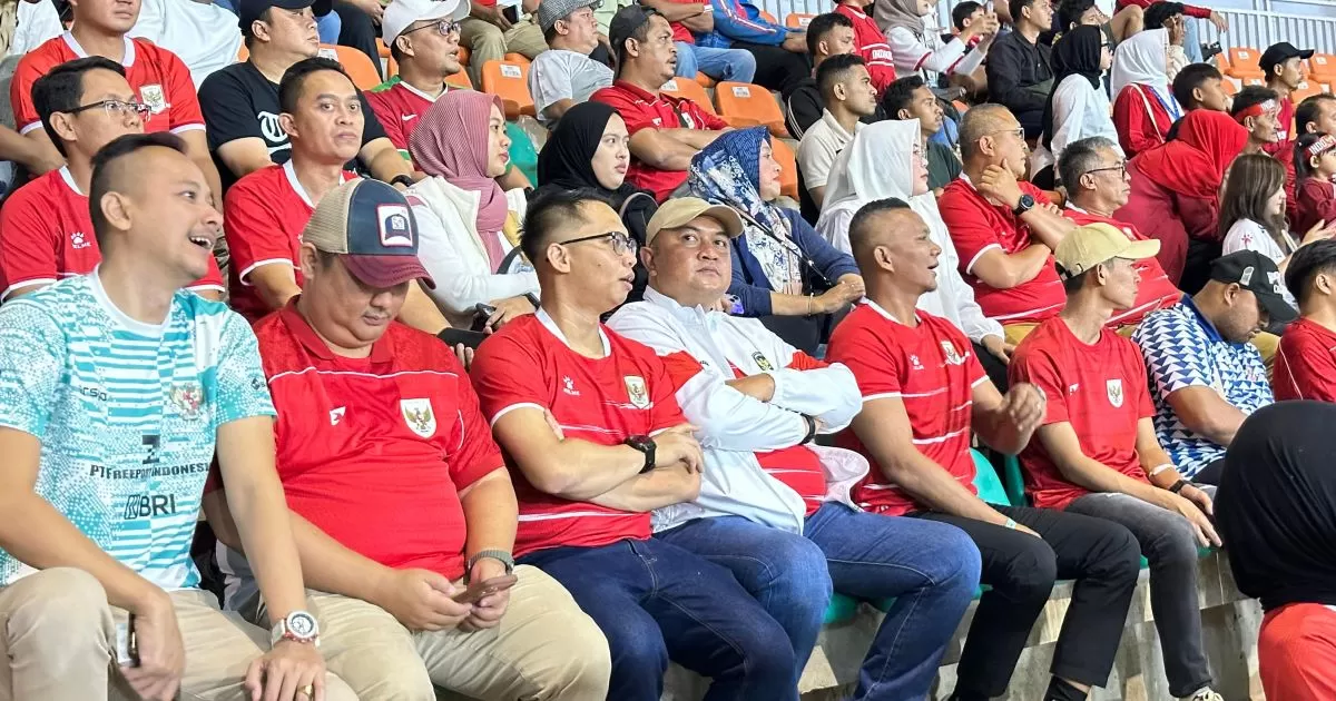 Rudy Susmanto Saksikan Langsung Kemenangan Timnas Indonesia di Pakansari, Optimistis Antusiasme Suporter Terus Meningkat