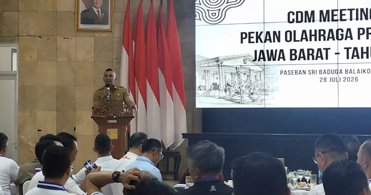 Porprov XV Jabar 2026 Diyakini Dongkrak Ekonomi Daerah, Jaenal Mutaqin: Kota Bogor Siap Jadi Tuan Rumah