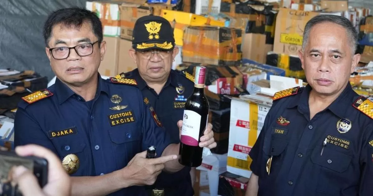 Bea Cukai dan BAIS TNI Gagalkan Peredaran 19 Ribu Botol Miras Ilegal di Bali, Selamatkan Potensi Kerugian Negara Rp2,14 Miliar